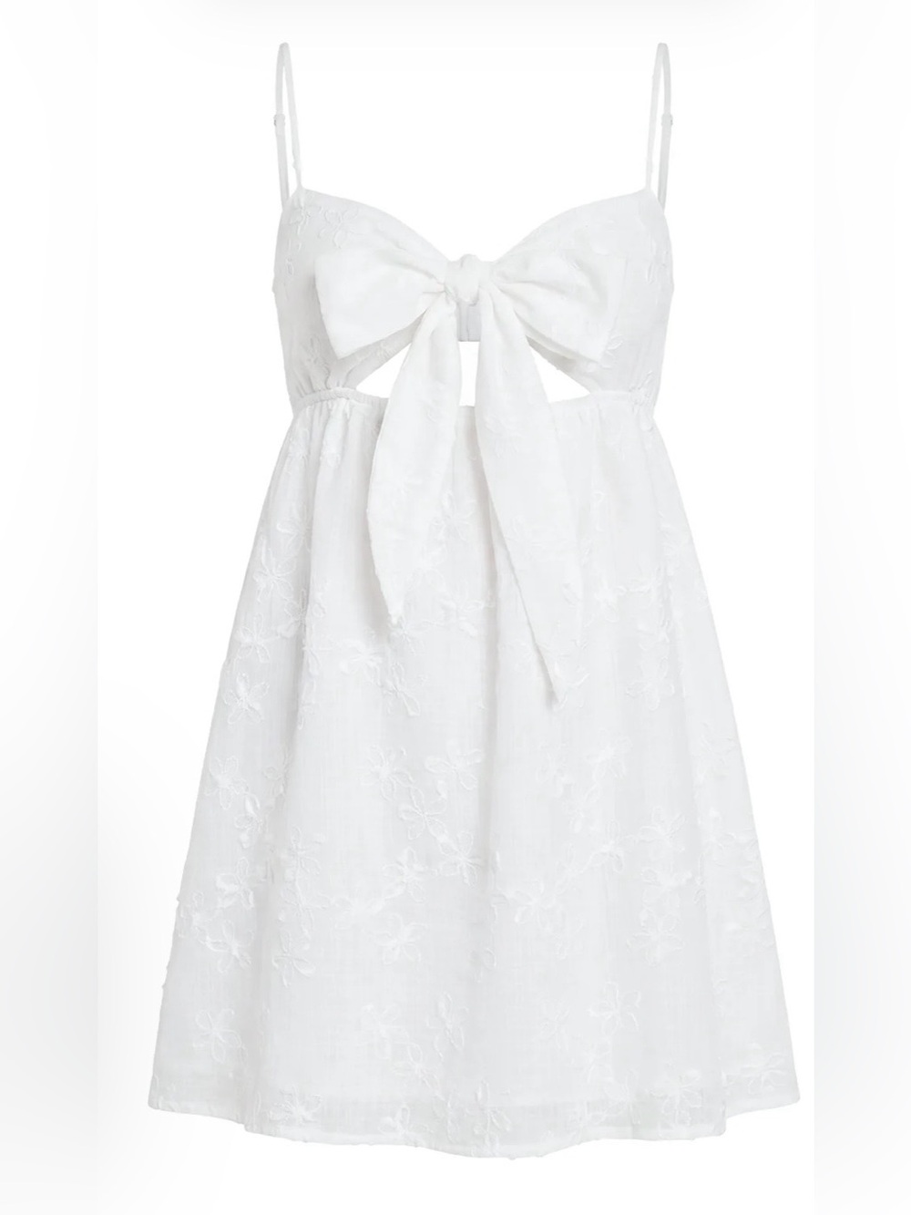 Princess Polly Granno Mini Dress White Size 40